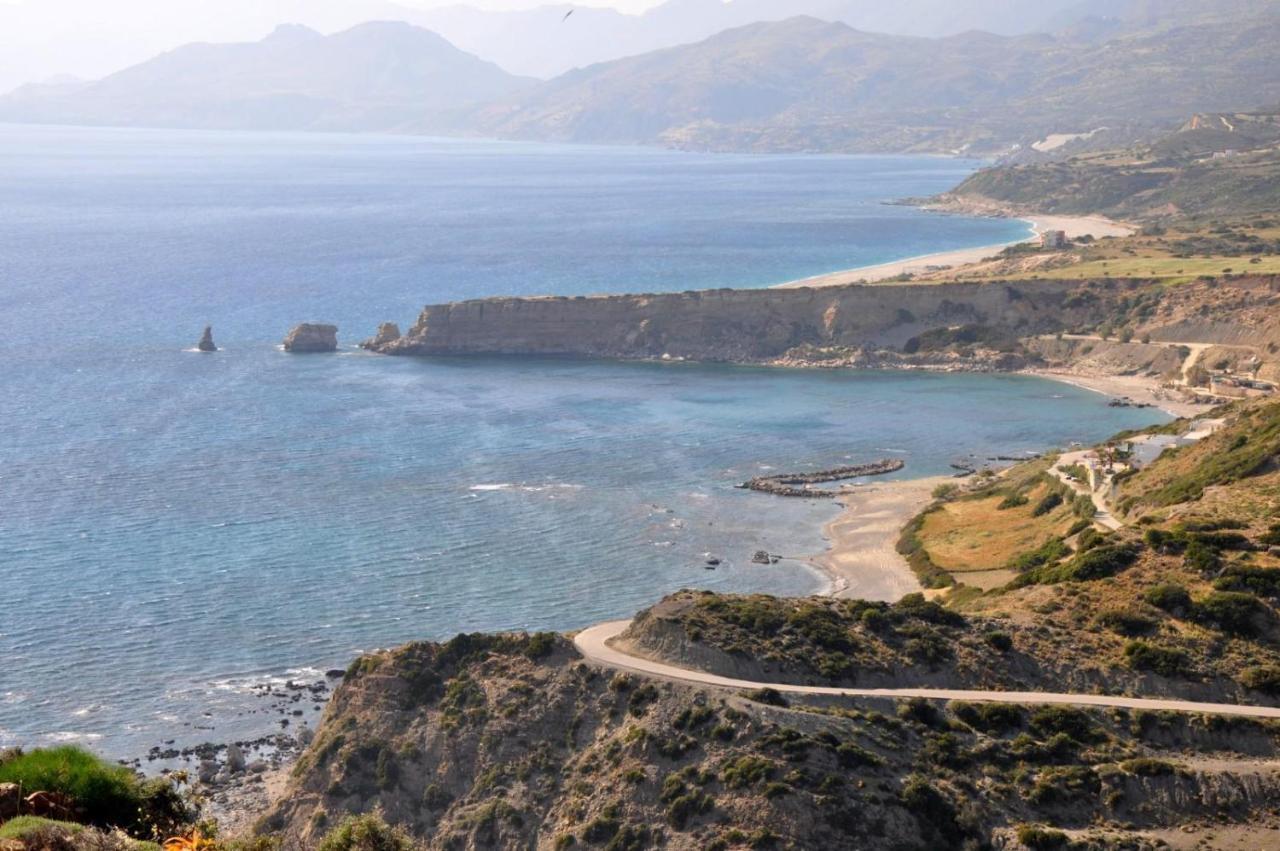 Villa George Sea View With Pool - Triopetra Esterno foto