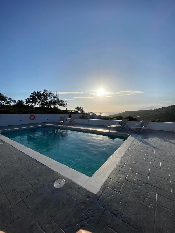 Villa George Sea View With Pool - Triopetra Esterno foto