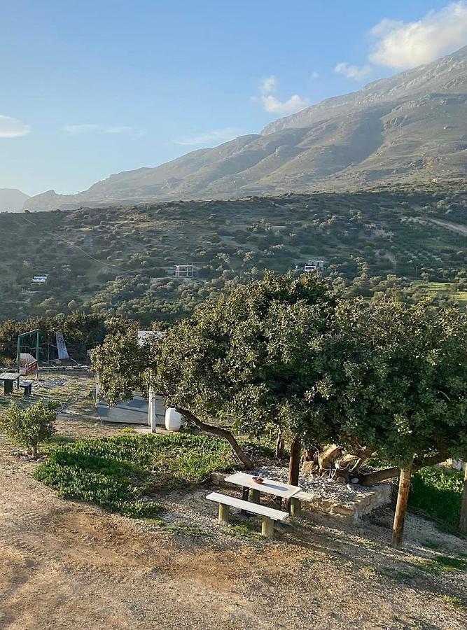 Villa George Sea View With Pool - Triopetra Esterno foto
