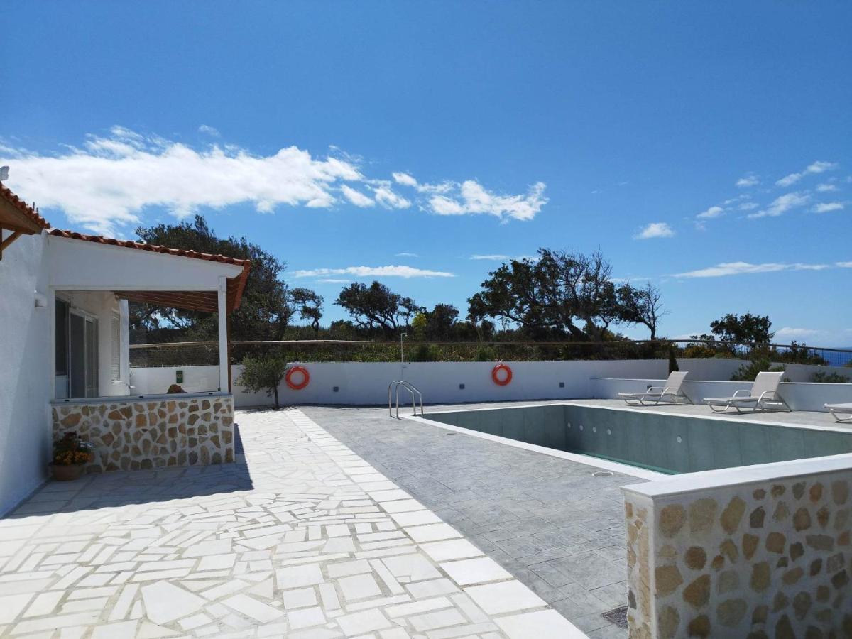 Villa George Sea View With Pool - Triopetra Esterno foto